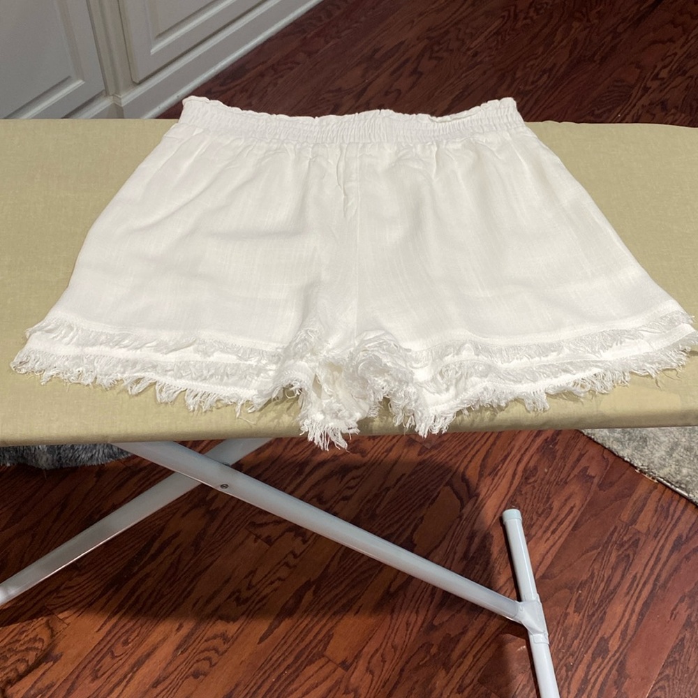 Lelis small white womens shorts